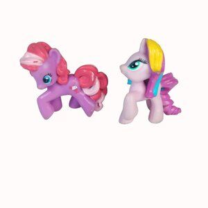 My Little Pony Mini Figures Set Of 2 Pink & Purple Collectible Blind Bag